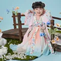 Chinese girl's brand new super immortal baby dress, big children's ancient style Hanfu autumn. 