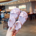 Girls' Sandals 2024 Summer New Soft Sole Anti slip Flat Beach Shoes, Big Kids Fashion Princess Shoes. 