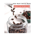 Oats Containers with Lids Leak Proof Storage Containers Glass Jars with Airtight Lids 2PCS. 