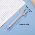 Creative Simulated Wrench Ballpoint Pens Cute School Office Writing Supplies Plastic Wrench Ballpoint Pen Student Gifts. 