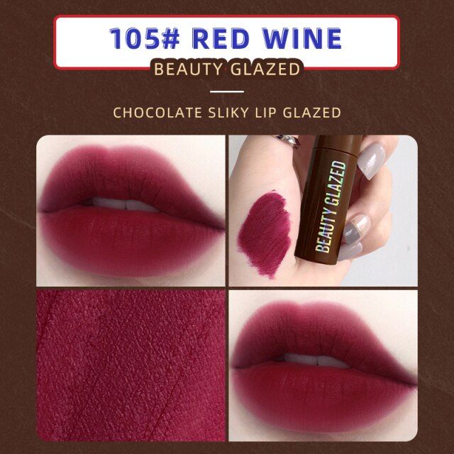 Beauty Glazed Chocolate Silky Lip Glaze - Shade 105 - Lipstick