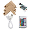 Moon Lamp Light Board 16 Colors USB Control Night LED Light with Stand Remote for Touch Screen 3D Printer Led DIY. 