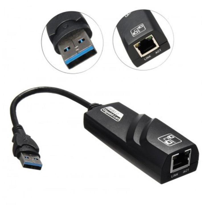 Achieve High-Speed Internet With Usb 3.0 To 10/100/1000Mbps Gigabit Rj45 Ethernet Lan Network Adapter - Enhance Network Connectivity