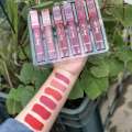 Handaiyan Bohemian Rhapsody Matte Lipstick Set - 6 Vibrant Shades.