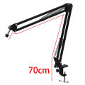Pro Desktop Microphone Holder Suspension Scissor Arm Microphone Stand Table Mounting Clamp for Samson Blue Yeti Snowball. 
