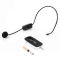 2 IN 1 Handheld UHF Wireless Microphone Headset Professional Head-Wear Mic 30M Range for Teaching Voice Amplifier Stage Speakers. 