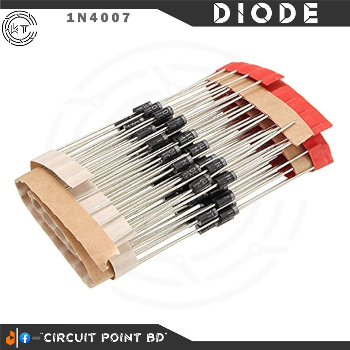 15/25/50Pcs%201N4007%20General%20Rectifier%20Diode,%201000V%201A%20General%20Purpose%20Electronic%20Silicon%20Junction%20Diode%20Rectifier%20Diode.%20-%20Image%206