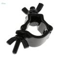 12X Alum Stage Light Truss Hook Clamp 10kg for Moving Head Light Par Light Black.