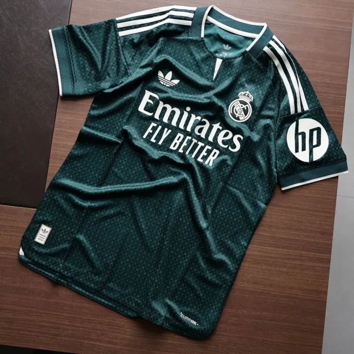 Real Madrid 2026/27 Third Football Jersey for Men | Dark Green Premium Thai Quality Soccer Shirt | Fan Edition Sports T-Shirt