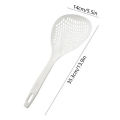 Fishing Dumplings Large Colander, Kitchen Long-Handled Noodle Spoon, Household Hot Pot Spicy/Hot Water Draining Spoon Filter Japan Style Demoo. 