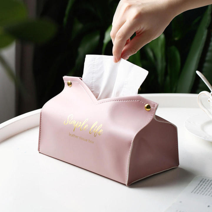 Cosmetic%20Tissue%20box%20Elegant%20PU%20leather%20Fashionable%20Napkin%20holder%20Living%20room/toilet%20Hotel/home/office%20Paper%20box%20for%20Car%20Hotel%20Home%20Living%20room%20Office%20-%20Image%203