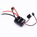 Surpass Hobby BDC80 80A Brushed ESC 540 550 Motor Electronic Speed Controller 1:10 Model Car Crawler TRX4 1080 7.4v High Volts.