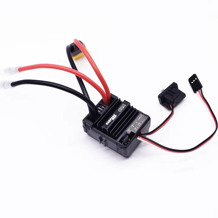 Surpass%20Hobby%20BDC80%2080A%20Brushed%20ESC%20540%20550%20Motor%20Electronic%20Speed%20Controller%201:10%20Model%20Car%20Crawler%20TRX4%201080%207.4v%20High%20Volts%20-%20Image%203