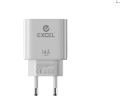 Excel E200+, 14W, 2.3A Single Port Usb Wall Charger, Quick Charging, Travel Adapter Fast Charging Micro Usb Charging Cable For All Android Devices, Tablets, And Other Devices - Fast Charger.