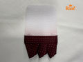Brown Polka Dot Signature Pocket Square for Men.
