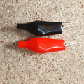 Alligator Clip 45mm Red Black 2-10 pcs bundel best quality.