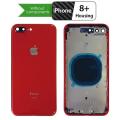 Full Back Housing Panel Replacement Body For iphone 8 / 8 plus Aluminum body with logo. 