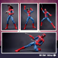 7' Marvel Select Masked SPIDER-MAN Homecoming Statue Model Action Figures Toy. 