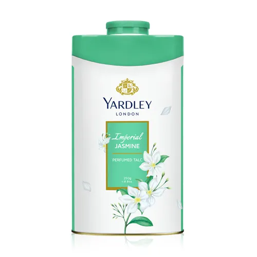 International England product Yardley IMPERIAL JASMINE talcum powder used for male/ female/ baby - 250 GM