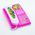 Plastic frozen landline battery operated phone toy, Multicolour, 3 years.