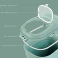 25KG Foldable Food Storage Container Rice Bucket Cereal Dispenser Tank Pet Food Container Pet Supplies Kitchen Storage Organizer.