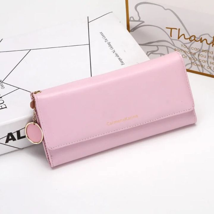 New%20Fashion%20Women%20Wallets%20Brand%20Letter%20Long%20Tri-fold%20Wallet%20Purse%20Fresh%20Leather%20Female%20Clutch%20Card%20Holder%20Cartera%20Mujer%20-%20Image%207