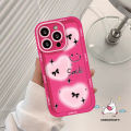 Cartoon Bowknot Cute Smiley Face Love Heart Graffiti Bow Case Compatible for IPhone 16 11 15 13 12 14 Pro Max 7Plus XR XS Max X 8 6 15 7 6s 16 Plus SE 2020 New Angel Eyes Soft Case. 