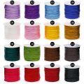 0.8mm 45M/Roll Nylon Cord Thread Chinese Knot Macrame Rattail Bracelet String. 