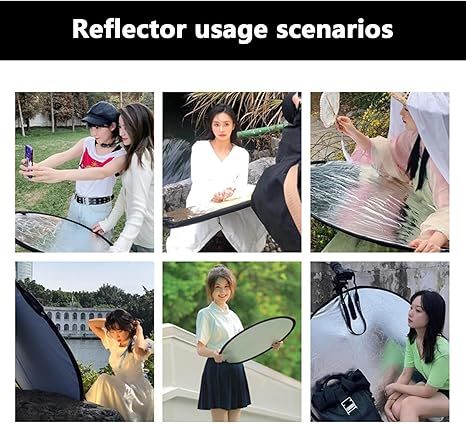 GODOX%20%20Portable%2032inch/80cm%20Light%20Reflector%20with%20Clamp,5%20in%201%20Collapsible%20Multi%20Disc%20Photography%20Reflector%20Translucent,Silver,Gold,White,Black%20for%20Studio%20Photography%20Lighting%20and%20Outdoor%20Lighting%20-%20Image%208