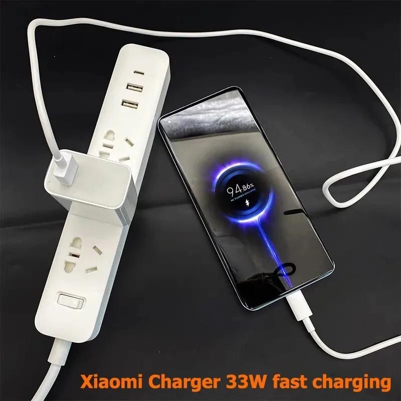 67W Caricatore Rapido Caricabatterie con Cavo per Xiaomi 13 Lite/13 Pro/12T/12 12X/11T 10T 14 15 Ultra,Redmi Note 13 11 P-ro 5G/12/11/10 11S/12,Poco F4/X4 Pro/X4 GT/X5 P-ro/F3 X3 M5S Ricarica