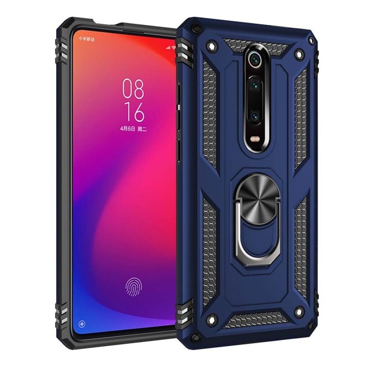 xprmy%20for%20Redmi%20K20/K20%20Pro/Xiaomi%209T/9T%20Pro%20phone%20Case%20Luxury%20Armor%20Shockproof%20TPU%20PC%202%20in%201%20360%20Degree%20Rotating%20Holder%20Ring%20Back%20Cover%20-%20Image%202