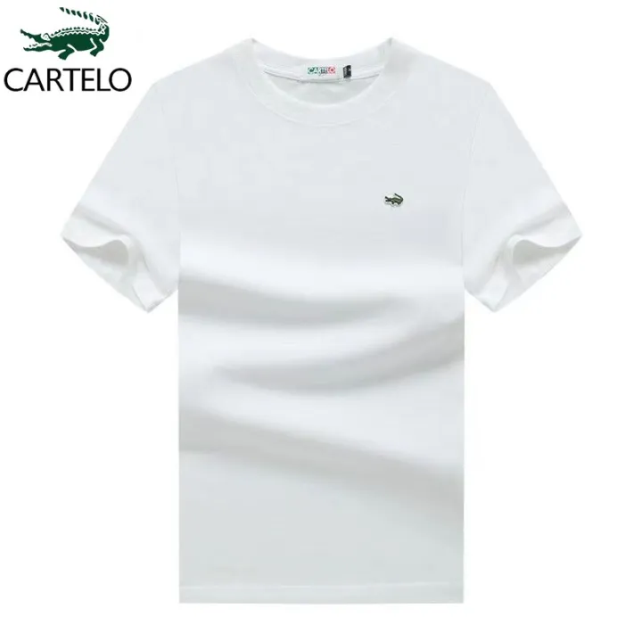 CARTELO%20Brand%20Clothing%20Men's%20T-Shirts%20Summer%20New%20Short%20Sleeve%20Authentic%20Embroidered%20Cotton%20Round%20Neck%20Casual%20Bottoming%20Shirt%20-%20Image%205