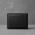 Zays Premium Eco-Friendly Leather Bifold Wallet for Men, Handmade Slim Compact Wallet 4.6 x 3.5 x 0.5 Inch, 4 Card Slots, 2 Hidden Card Compartments, Quick Card Slot, Cash Chamber, Fits 1000 Taka Note, Luxury Gift Box. 