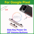 Compatible with Google Pixel 5A 5 Google Pixel 6A 6 6 Pro Google Pixel 7A 7 7 Pro Google Pixel  8A 8 8 Pro Google Pixel 9 9 Pro External Side Buttons Power On Off + Volume Control Button Outside Side Keys. 