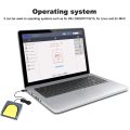 PCsensor USB Single Foot Switch Control One Key Customized Computer Keyboard Action Pedal Grey with Yellow.
