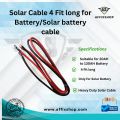 Solar Cable 4 Fit long for Battery/Solar battery cable.