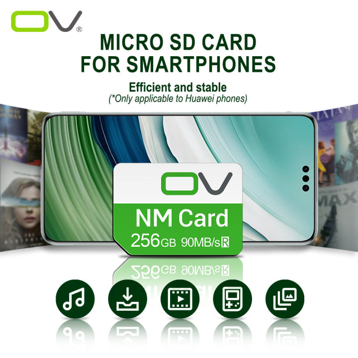OV%20Original%20Nano%20Memory%20Micro%20SD%20Card%2064GB%20128GB%20256GB%20High%20Speed%2090Mb/s%20NM%20Ncards%20for%20HUAWEI%20Mobile%20Phone%20Mate%20Honor%20P%20Series%20-%20Image%204