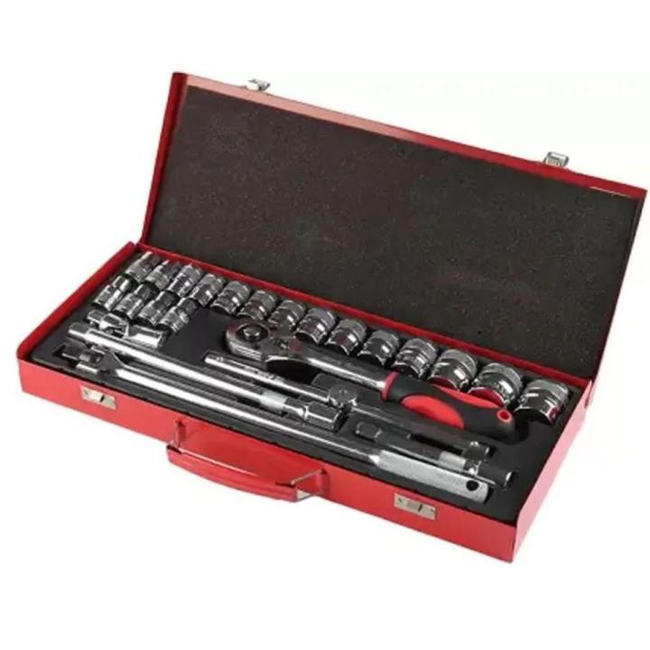 Guti Socket Wrench Set 1/2″ drive 8-32 mm ,Combination Socket Wrench Set With Box KING or FERA BRAND Same As Picture