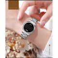 SKMEI 1737 Silver Stainless Steel Digital Watch For Women - Silver. 