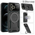 New Phone Case For ZTE Blade V50 Smart V50 Design Cover Car Foldable Metal Bracket Sliding Camera Protection Hard Shockproof for ZTE Blade V50 Design V50 Smart Case. 