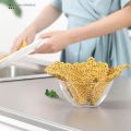 Korean Wire Dish Towel Kitchen Non-stick Oil Dishwashing Block Double-sided Rag Mesh Scouring Pad Cleaning Cloth 1Pcs.