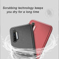Tokifu For Realme X2 Back Cover Matte Simple Solid Color Soft Silicone TPU Case. 