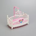 Fashion Dollhouse Miniature Items Baby Stroller and Bed Dolls Furniture for Mini Doll Cute Accessories Superman. 