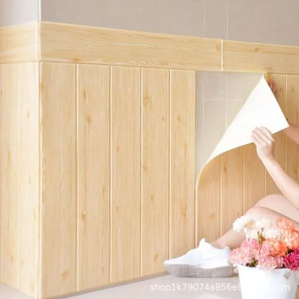 Wood%20grain%203D%20wall%20stickers%20self-adhesive%20wallpaper%201%20pcs%20size:%20%E0%A6%A6%E0%A7%88%E0%A6%B0%E0%A7%8D%E0%A6%98%E0%A7%8D%E0%A6%AF%20=27.5/%E0%A6%AA%E0%A7%8D%E0%A6%B0%E0%A6%B8%E0%A7%8D%E0%A6%A5%20=27.5%20inch%20decoration%20bedroom%20living%20room%20TV%20background%20wall%20waterproof%20anti-collision%20wall%20skirt%20-%20Image%202