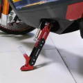Premium Quality Universal CNC Aluminum Alloy Adjustable Kickstand Foot Side Stand for Motorcycle Side stand by Sharif Motors. 
