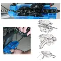 Bike Chain Cleaning Tool Set.