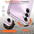 Samsung Galaxy A36 Premium Silicone Case Crystal Clear Soft TPU Ultra-Thin Transparent Flexible Protective Mobile Phone Back Cover.