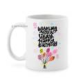 Wishing You Very Happy Birthday Printed Ceramic Coffee Mug White - Mug Gift For Friend, Brother, Sister, And Partner INTE-9171.