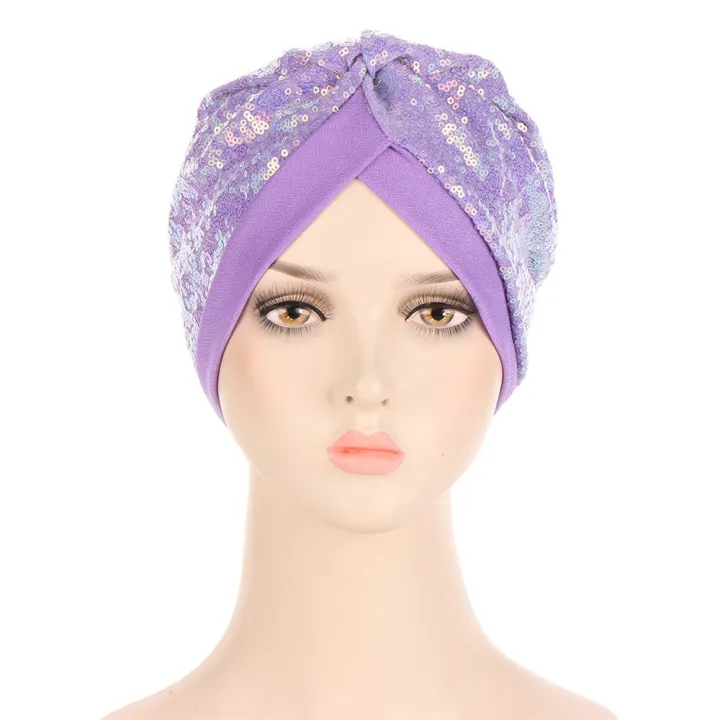 2022%20New%20Women%20Glitter%20Sequins%20Turban%20Cap%20Muslim%20Indian%20Hat%20Headwear%20African%20Headwraps%20Ladies%20Headscarf%20Bonnet%20Islamic%20Hijab%20Cap%20-%20Image%207