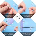 50pcs Adjustable Anti-Slip Eyeglass Chain Ends Retainer Rubber Glasses Ring Strap Spectacle End Connectors Eyewear Accessories.